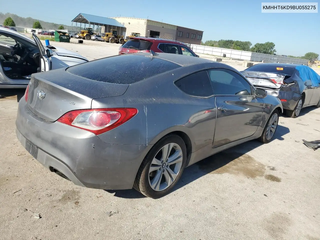 2011 Hyundai Genesis Coupe 2.0T VIN: KMHHT6KD9BU055275 Lot: 64195445