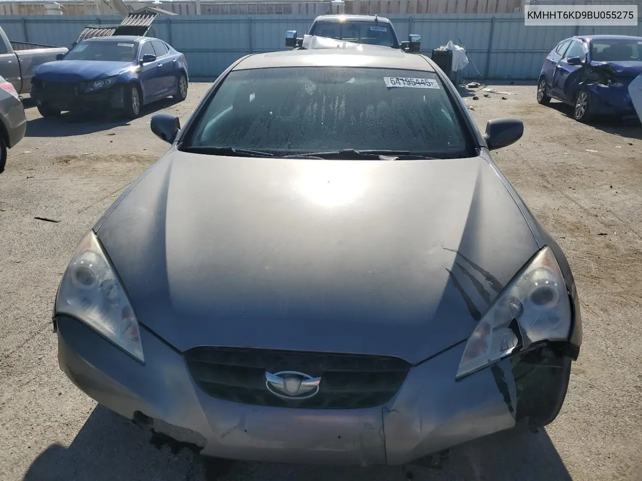 2011 Hyundai Genesis Coupe 2.0T VIN: KMHHT6KD9BU055275 Lot: 64195445