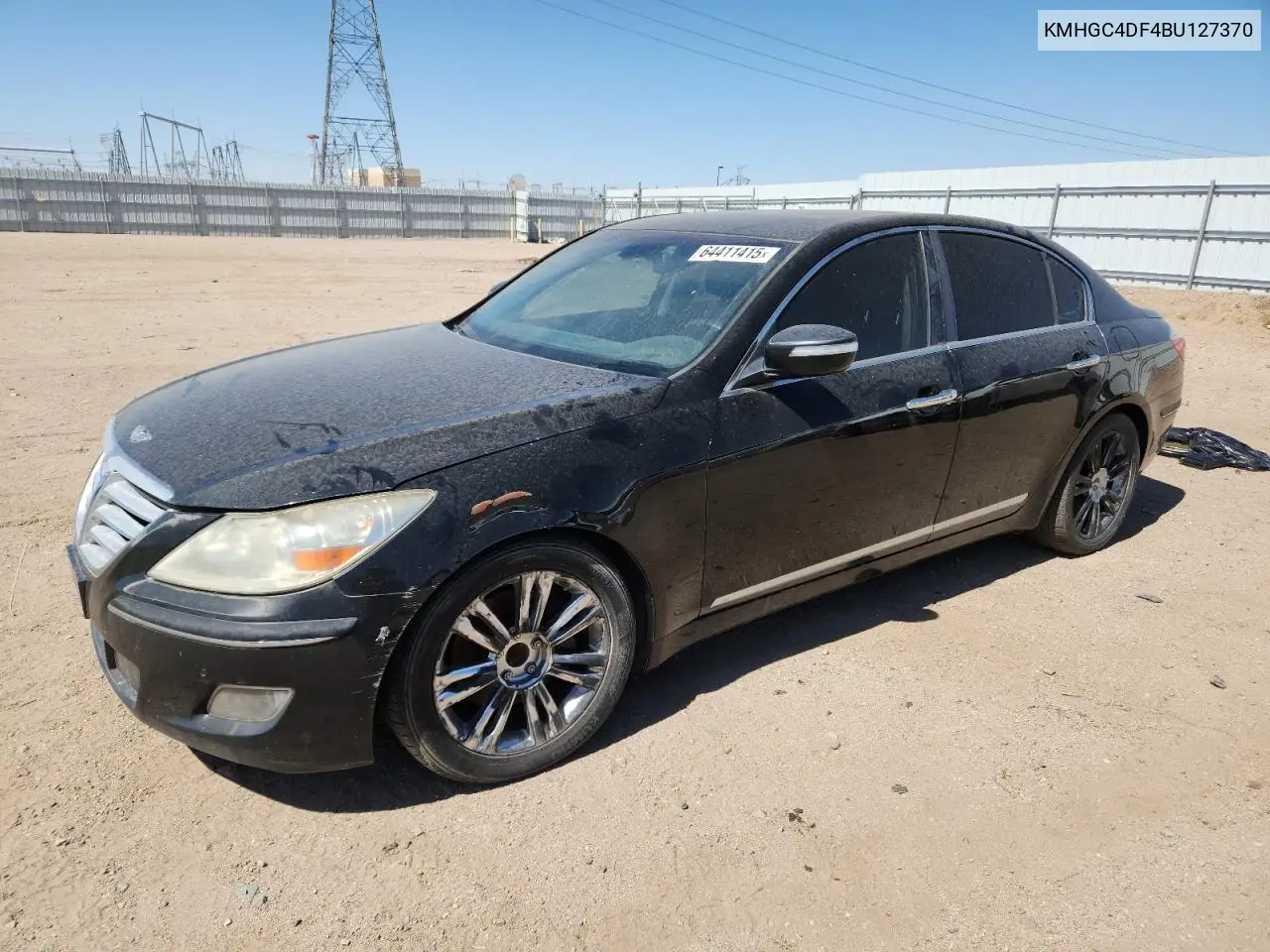 2011 Hyundai Genesis 4.6L VIN: KMHGC4DF4BU127370 Lot: 64411415