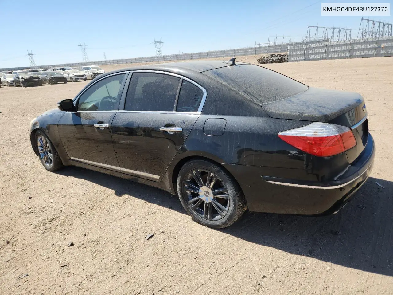 2011 Hyundai Genesis 4.6L VIN: KMHGC4DF4BU127370 Lot: 64411415