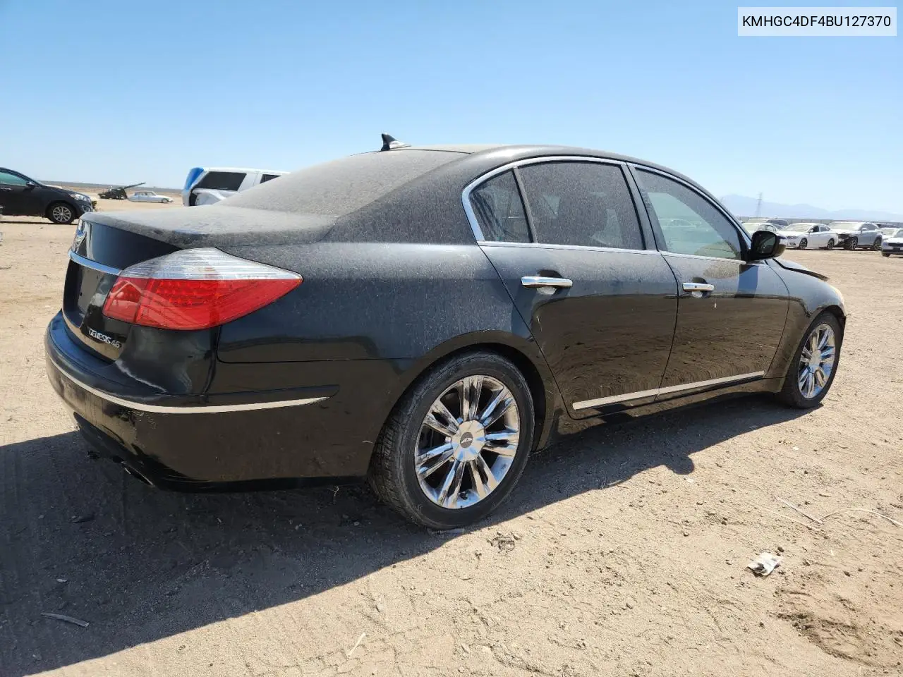 2011 Hyundai Genesis 4.6L VIN: KMHGC4DF4BU127370 Lot: 64411415
