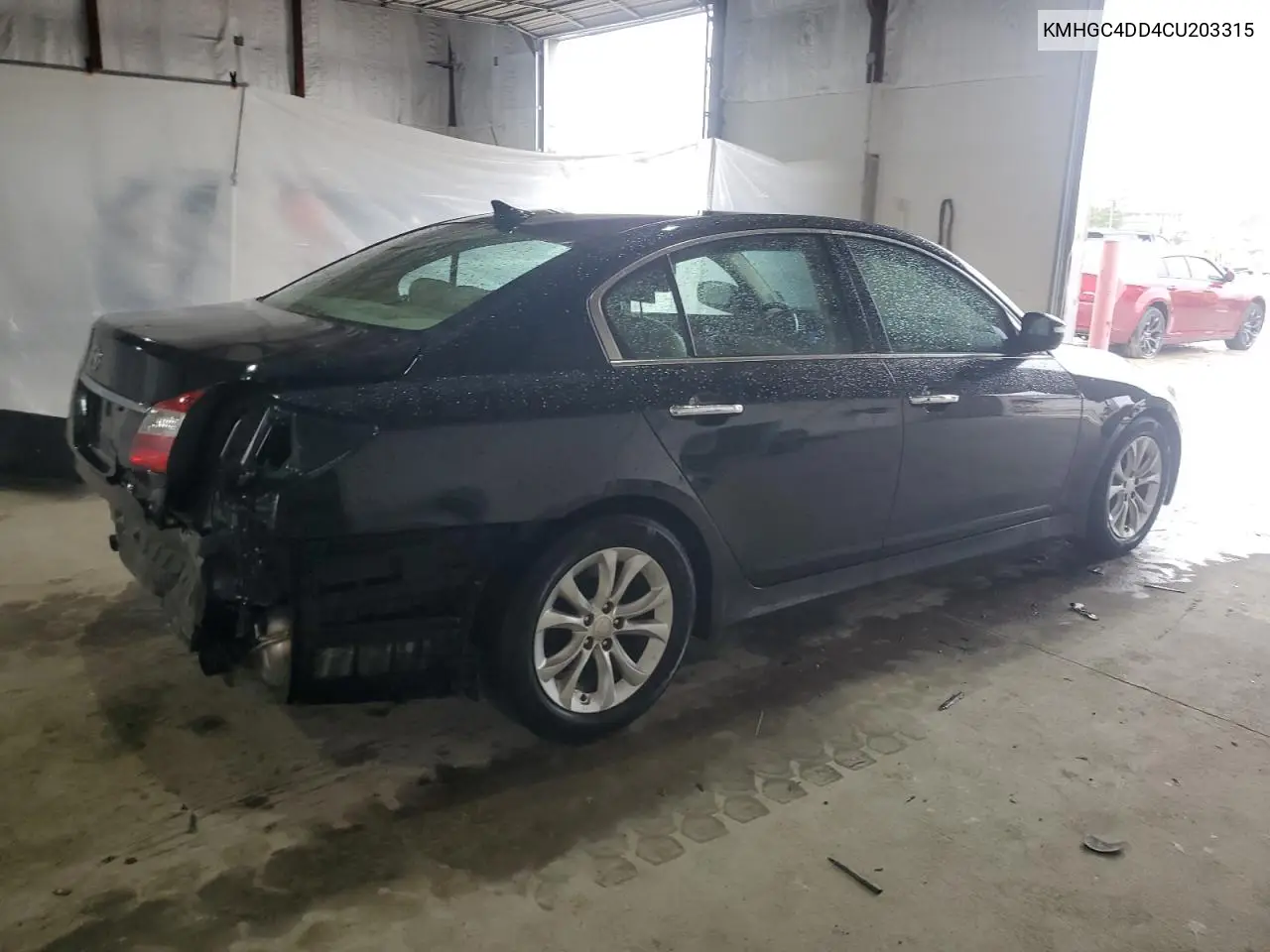2012 Hyundai Genesis 3.8L VIN: KMHGC4DD4CU203315 Lot: 51670355