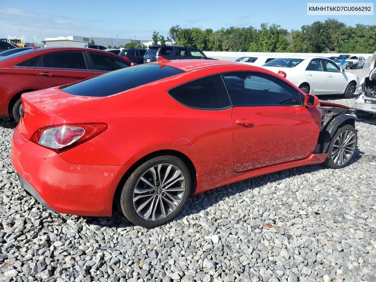 2012 Hyundai Genesis Coupe 2.0T VIN: KMHHT6KD7CU066292 Lot: 56502995
