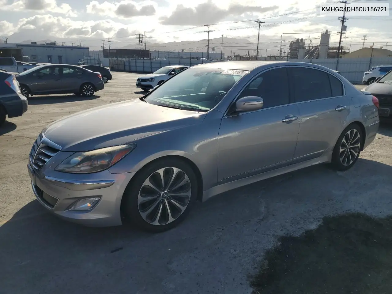 2012 Hyundai Genesis 5.0L VIN: KMHGC4DH5CU156721 Lot: 56718185