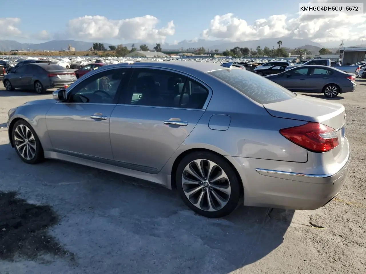 2012 Hyundai Genesis 5.0L VIN: KMHGC4DH5CU156721 Lot: 56718185