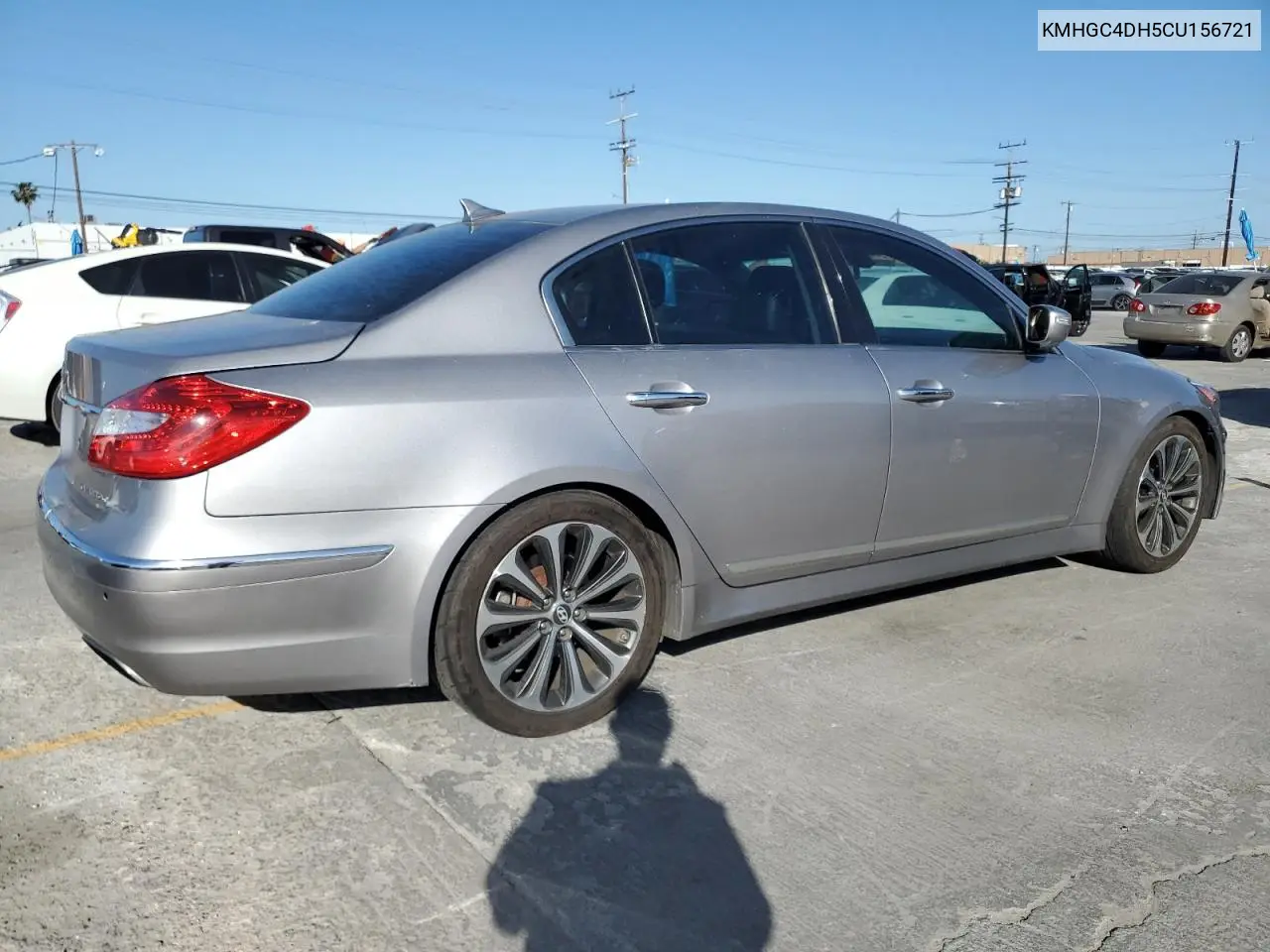2012 Hyundai Genesis 5.0L VIN: KMHGC4DH5CU156721 Lot: 56718185