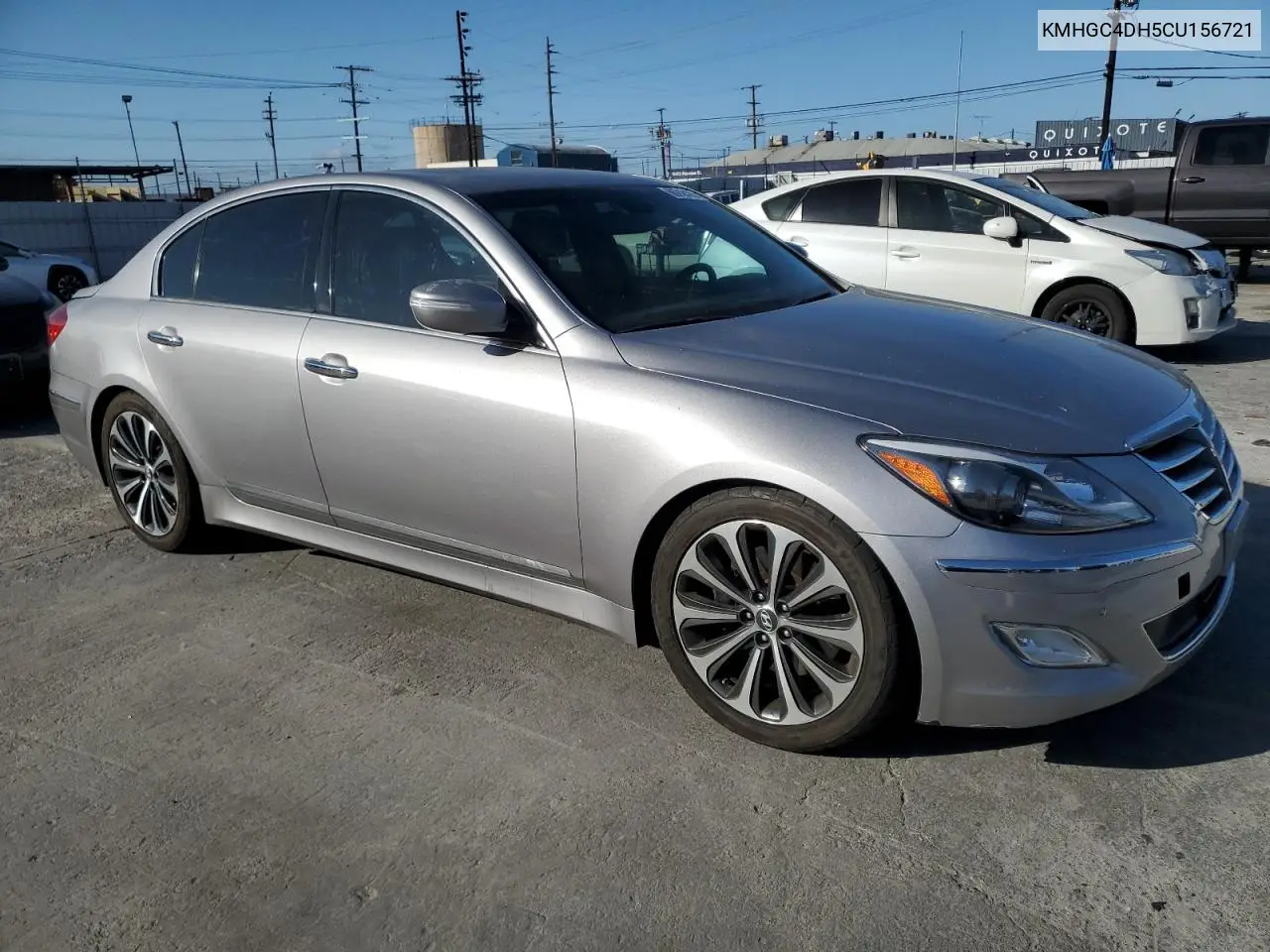 2012 Hyundai Genesis 5.0L VIN: KMHGC4DH5CU156721 Lot: 56718185