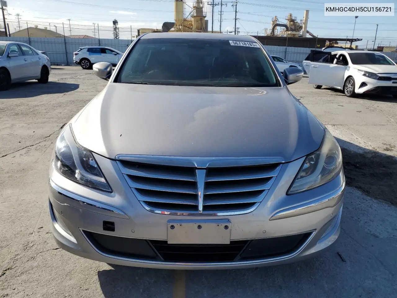 2012 Hyundai Genesis 5.0L VIN: KMHGC4DH5CU156721 Lot: 56718185