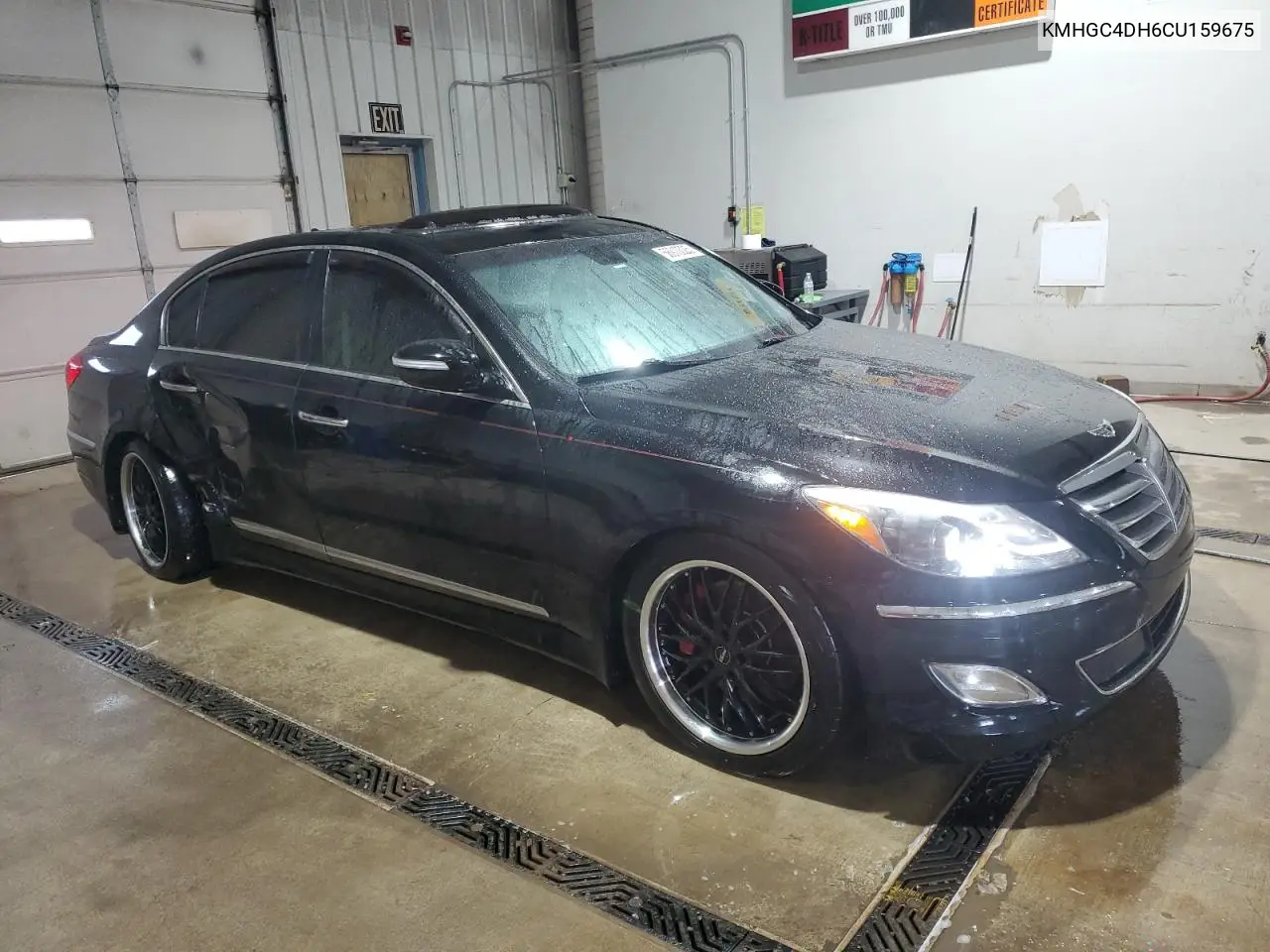 2012 Hyundai Genesis 5.0L VIN: KMHGC4DH6CU159675 Lot: 56910025