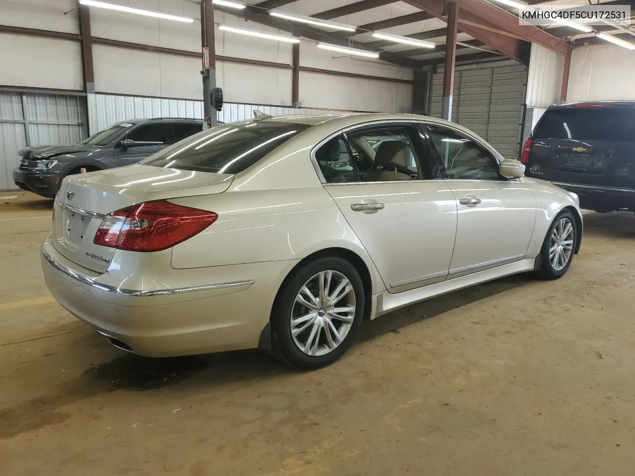 2012 Hyundai Genesis 4.6L VIN: KMHGC4DF5CU172531 Lot: 62056645