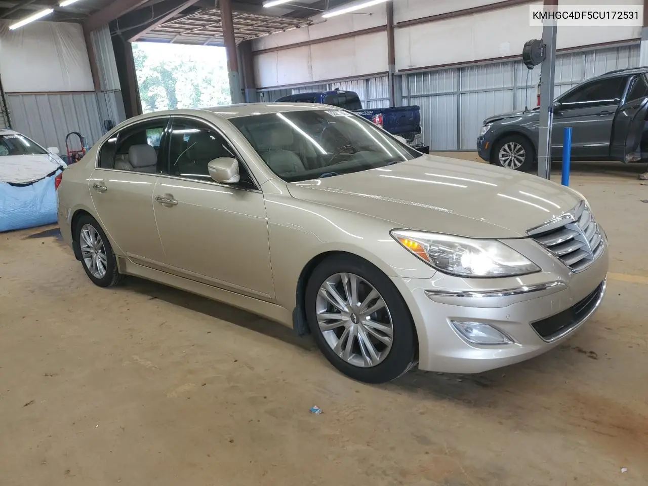 2012 Hyundai Genesis 4.6L VIN: KMHGC4DF5CU172531 Lot: 62056645