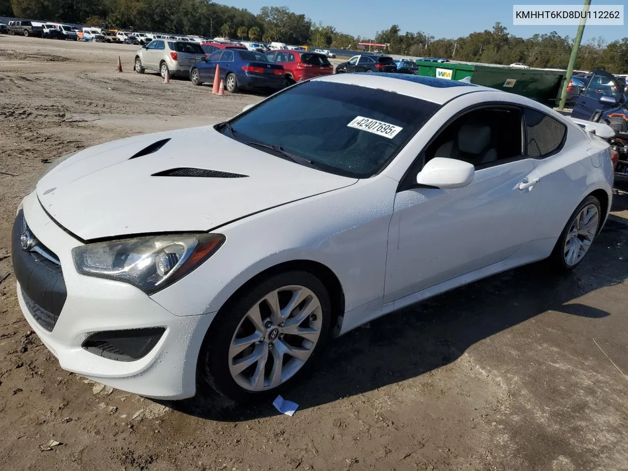 2013 Hyundai Genesis Coupe 2.0T VIN: KMHHT6KD8DU112262 Lot: 42407695