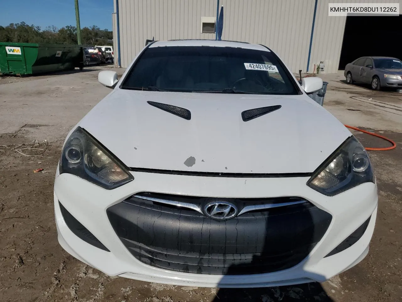 2013 Hyundai Genesis Coupe 2.0T VIN: KMHHT6KD8DU112262 Lot: 42407695