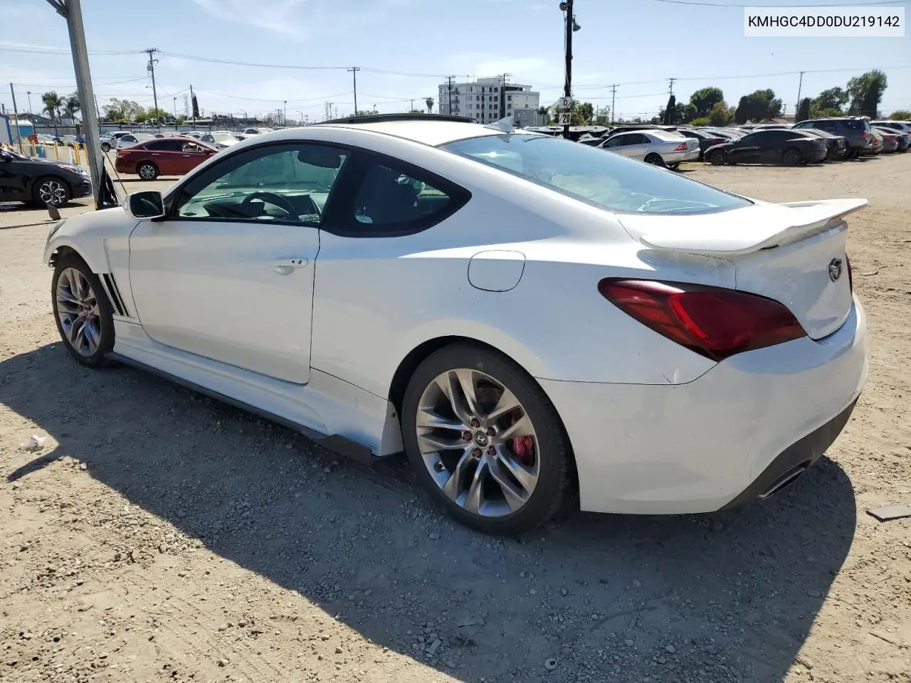 2013 Hyundai Genesis 3.8L VIN: KMHGC4DD0DU219142 Lot: 57229015
