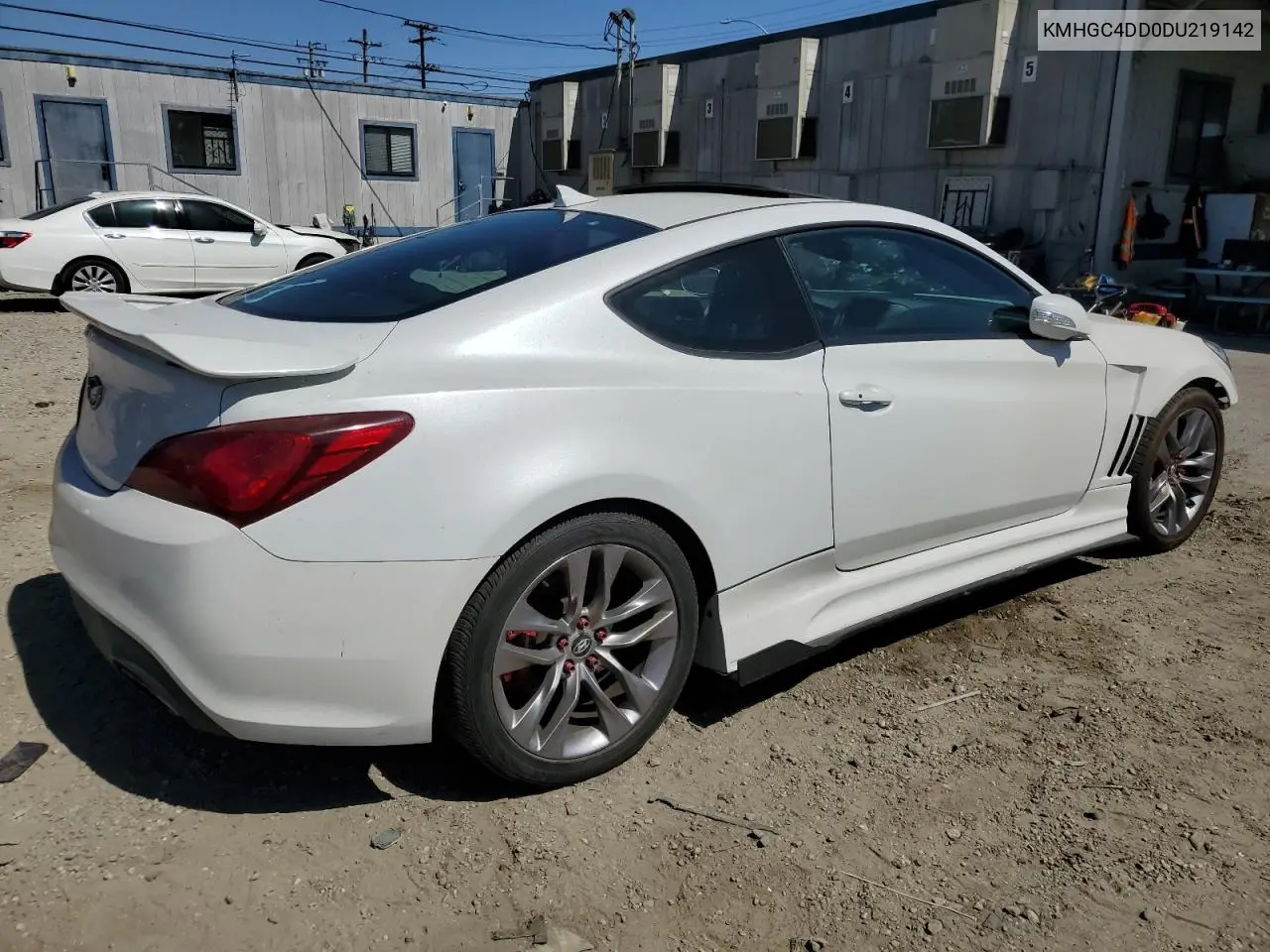 2013 Hyundai Genesis 3.8L VIN: KMHGC4DD0DU219142 Lot: 57229015