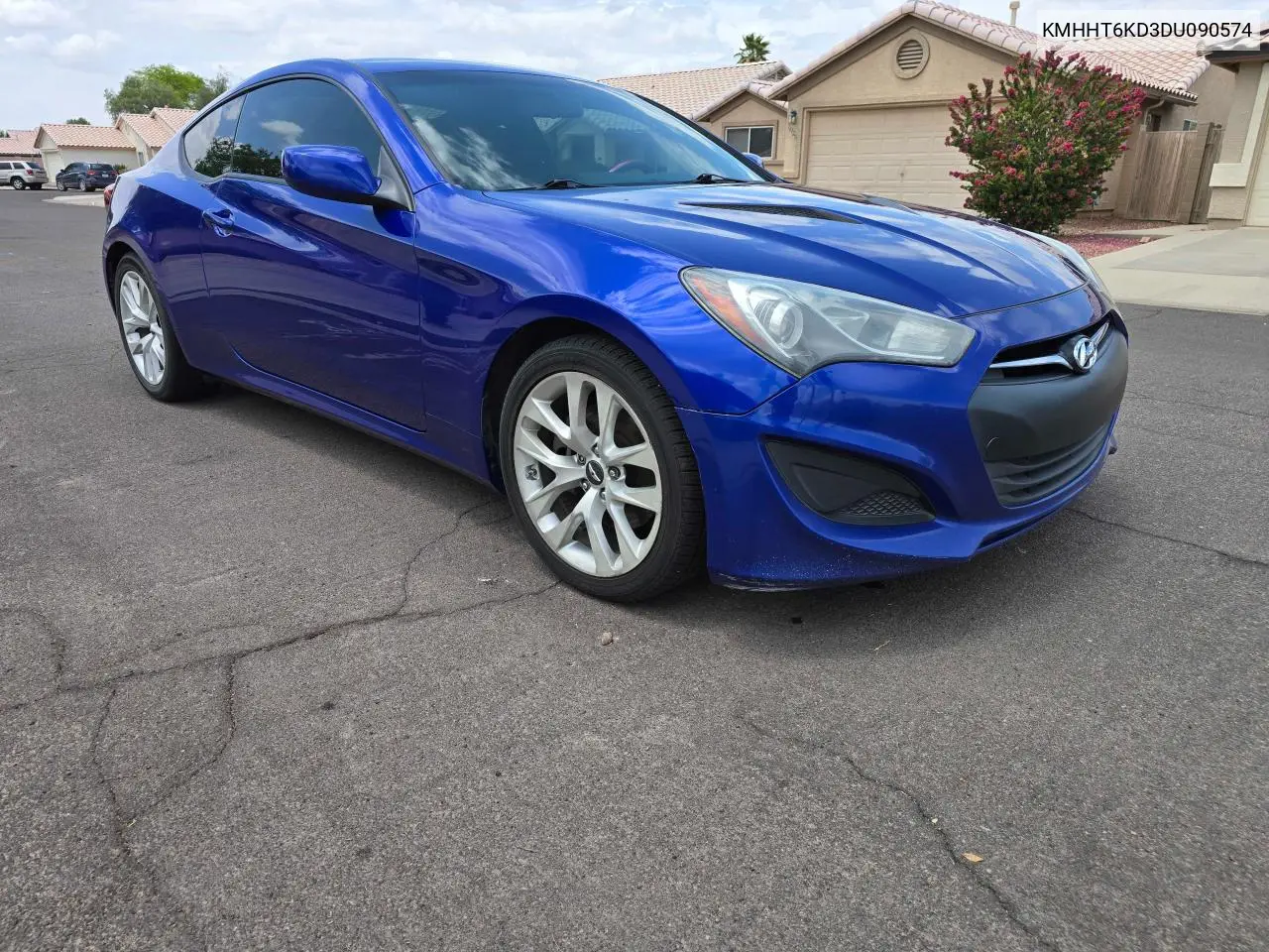 2013 Hyundai Genesis Coupe 2.0T VIN: KMHHT6KD3DU090574 Lot: 57272205