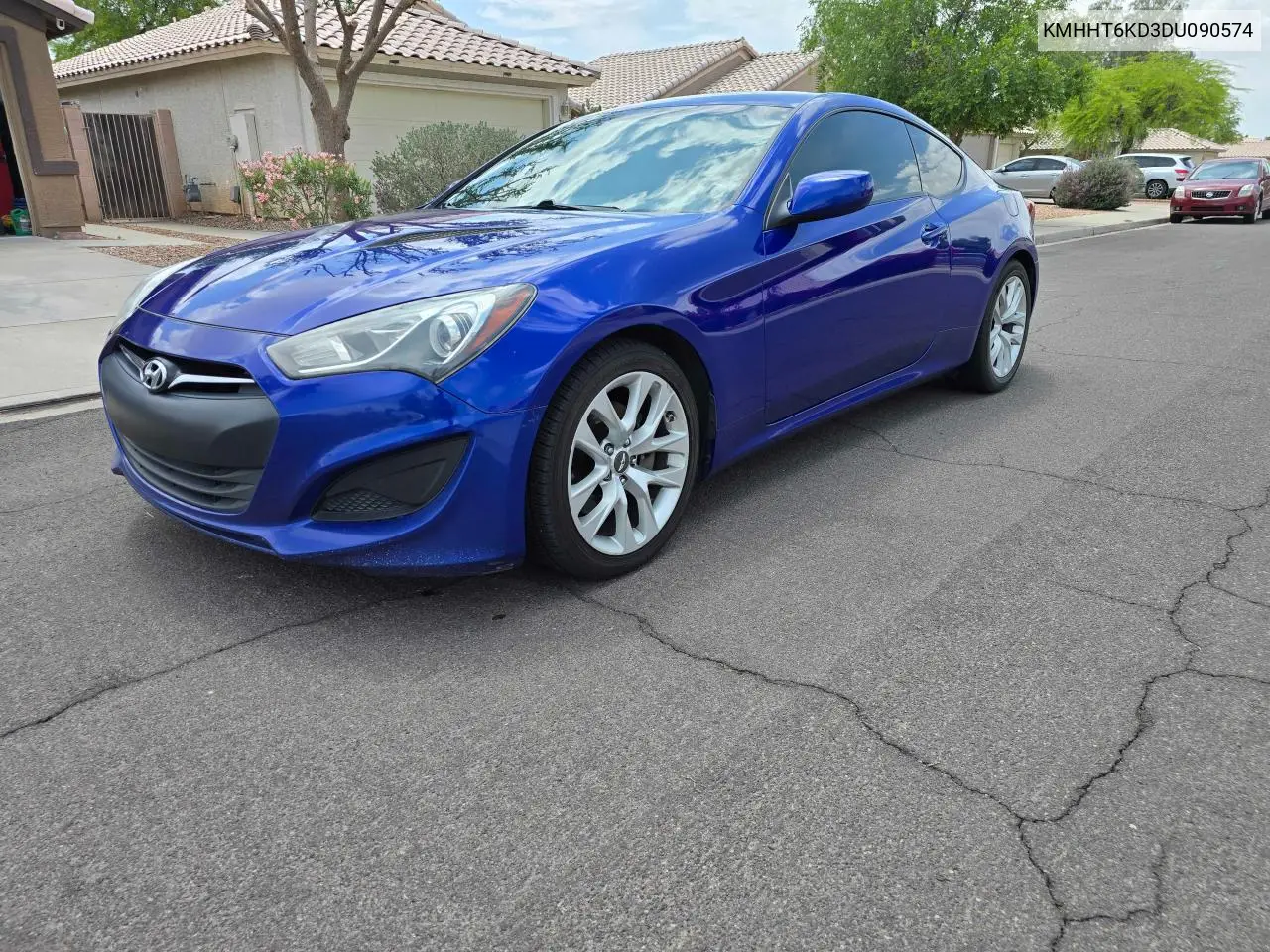 2013 Hyundai Genesis Coupe 2.0T VIN: KMHHT6KD3DU090574 Lot: 57272205