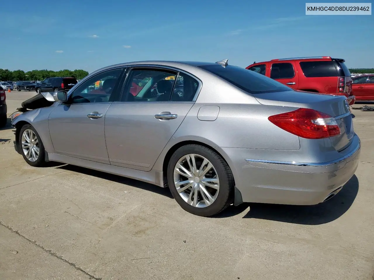 2013 Hyundai Genesis 3.8L VIN: KMHGC4DD8DU239462 Lot: 58661505