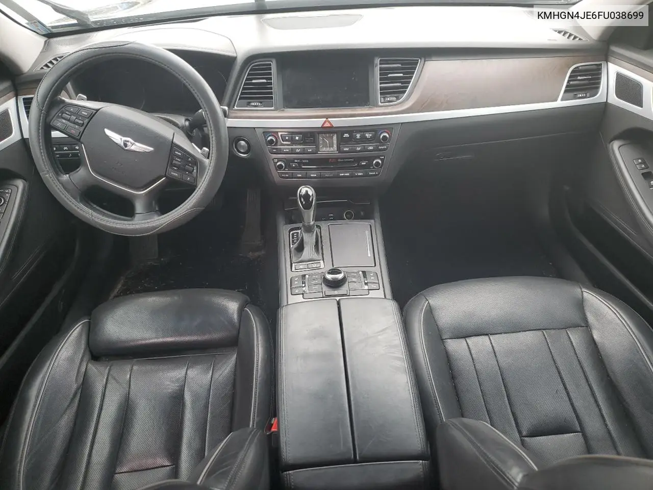 2015 Hyundai Genesis 3.8L VIN: KMHGN4JE6FU038699 Lot: 45662934