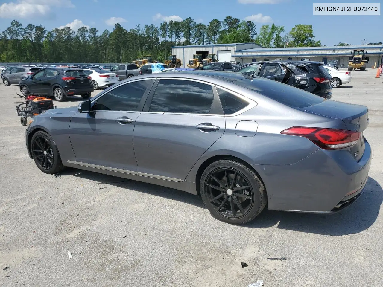 2015 Hyundai Genesis 5.0L VIN: KMHGN4JF2FU072440 Lot: 52410855