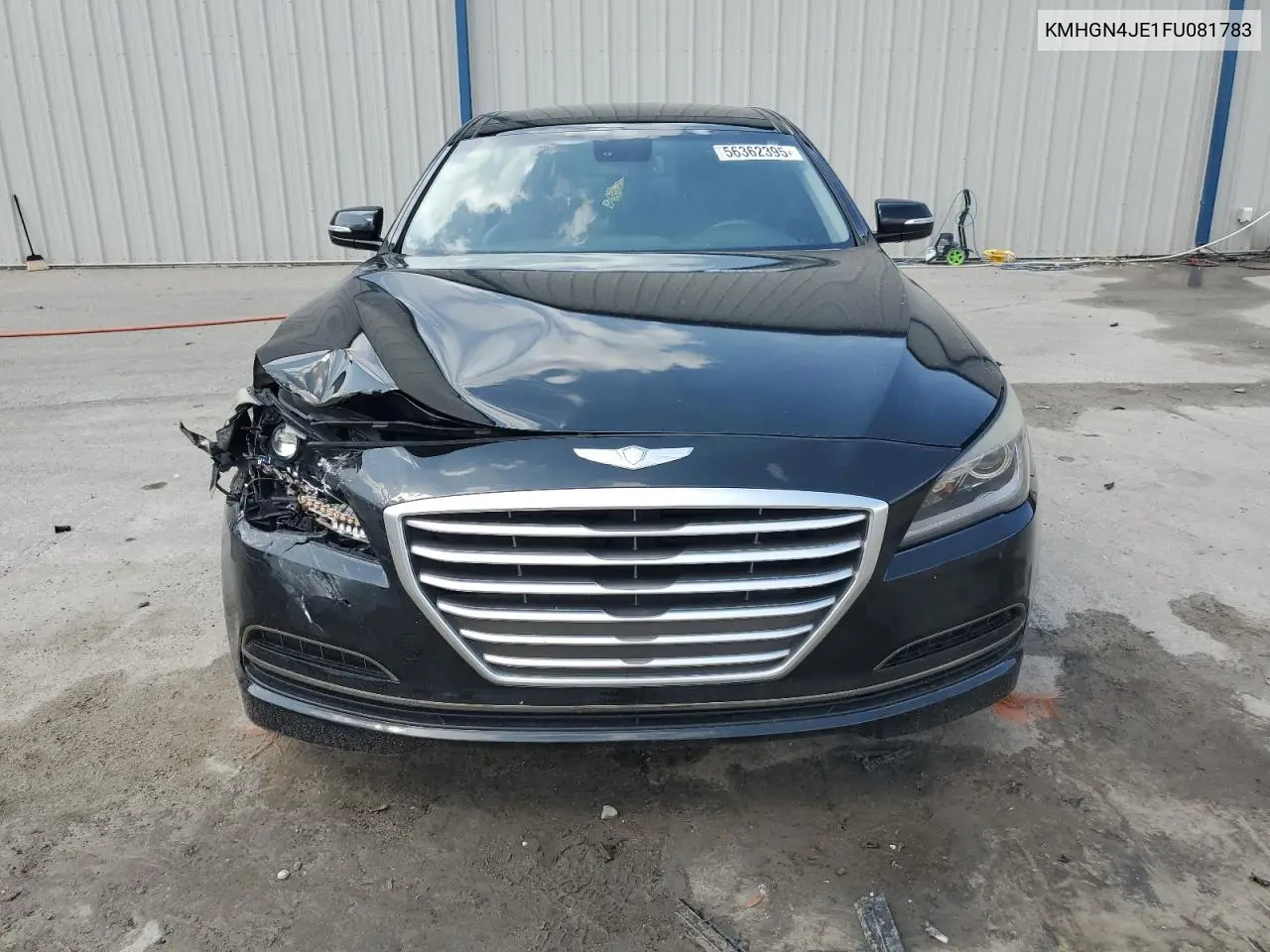 2015 Hyundai Genesis 3.8L VIN: KMHGN4JE1FU081783 Lot: 56362395