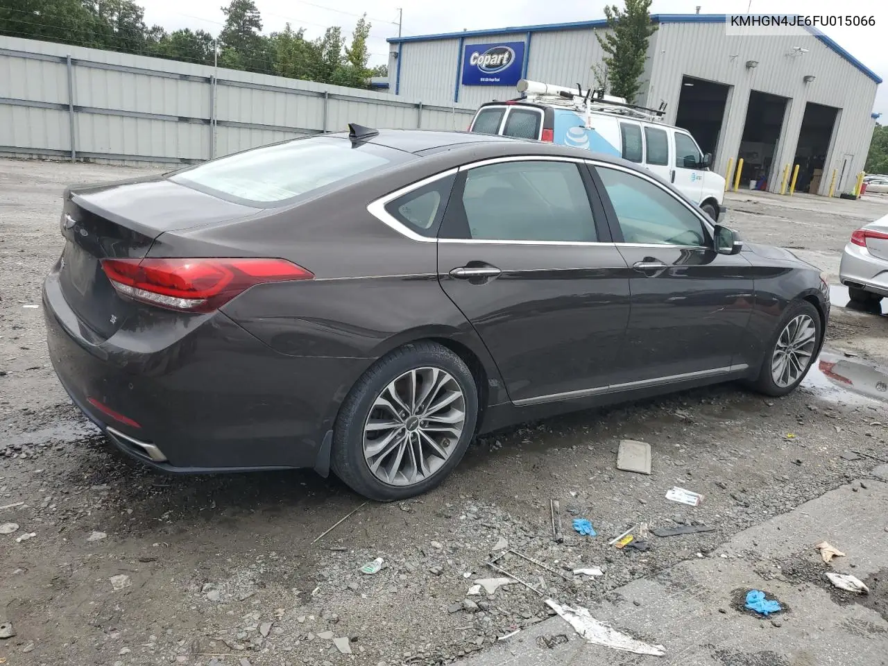 2015 Hyundai Genesis 3.8L VIN: KMHGN4JE6FU015066 Lot: 56380805