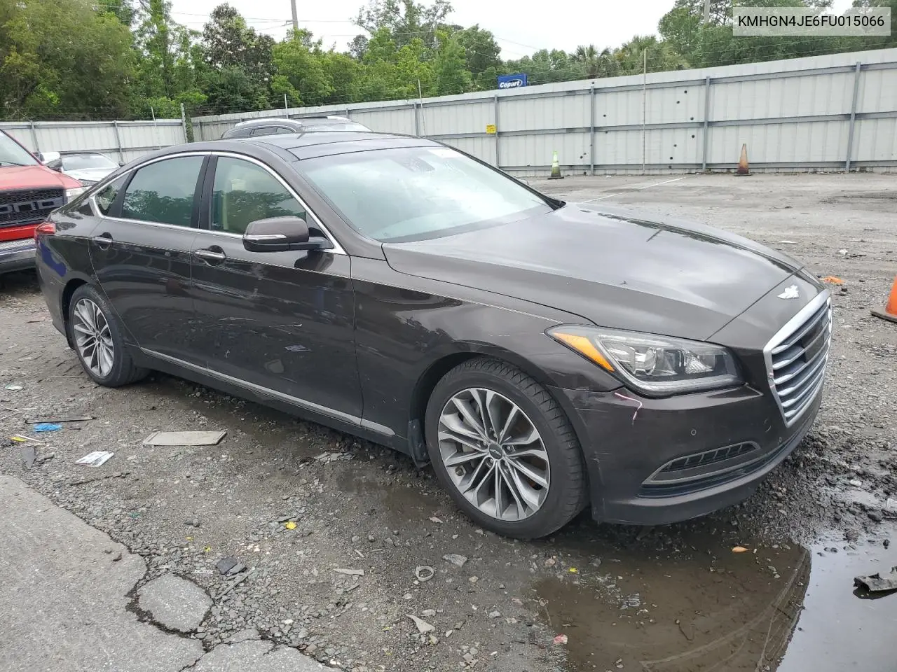 2015 Hyundai Genesis 3.8L VIN: KMHGN4JE6FU015066 Lot: 56380805