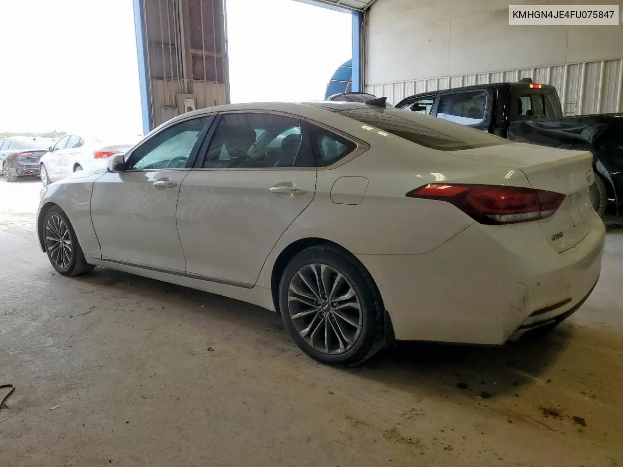2015 Hyundai Genesis 3.8L VIN: KMHGN4JE4FU075847 Lot: 56488485