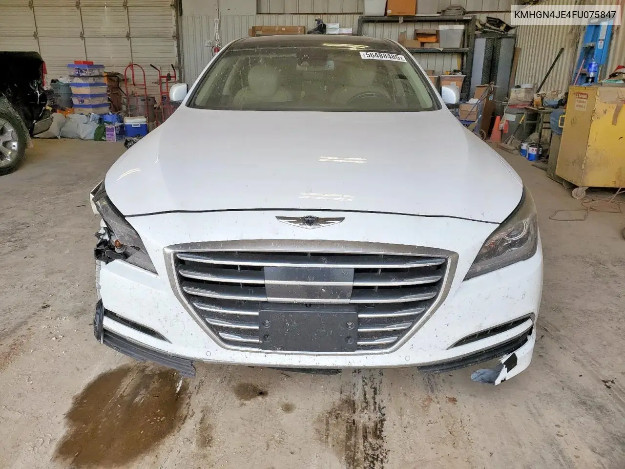 2015 Hyundai Genesis 3.8L VIN: KMHGN4JE4FU075847 Lot: 56488485