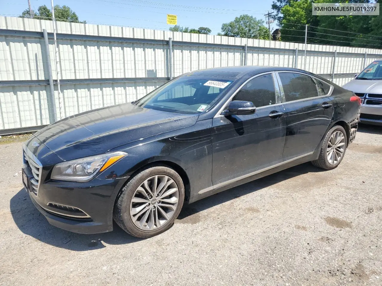 2015 Hyundai Genesis 3.8L VIN: KMHGN4JE5FU019397 Lot: 56640805