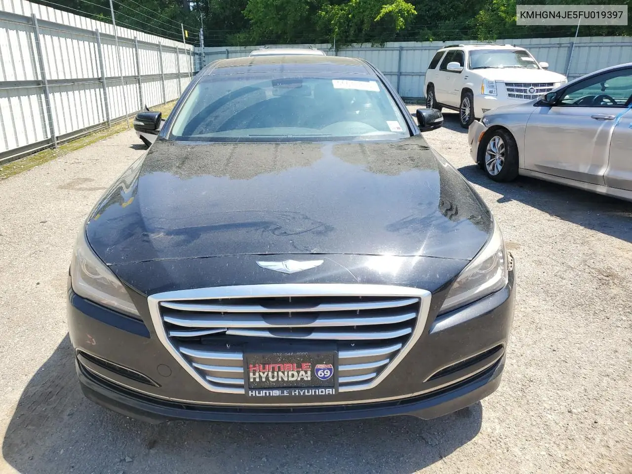 2015 Hyundai Genesis 3.8L VIN: KMHGN4JE5FU019397 Lot: 56640805