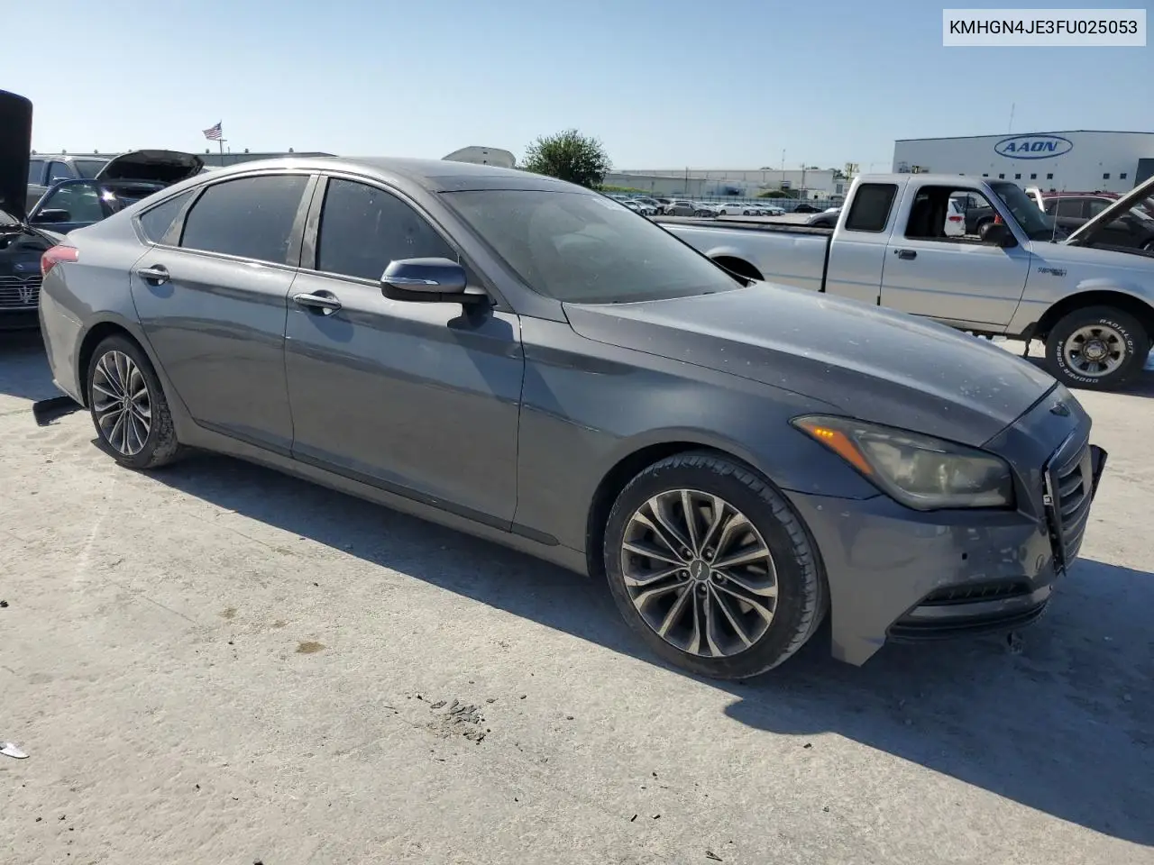 2015 Hyundai Genesis 3.8L VIN: KMHGN4JE3FU025053 Lot: 56745575