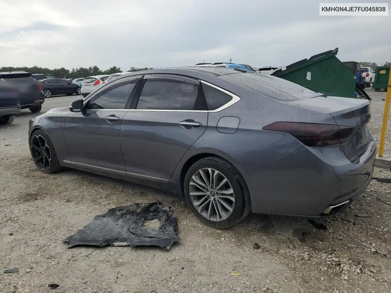 2015 Hyundai Genesis 3.8L VIN: KMHGN4JE7FU045838 Lot: 59280205