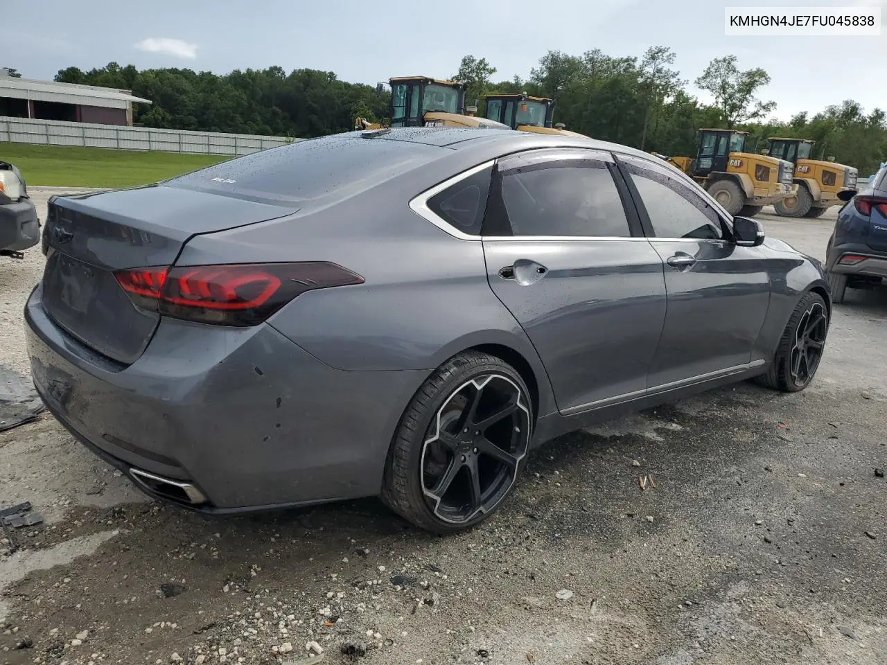 2015 Hyundai Genesis 3.8L VIN: KMHGN4JE7FU045838 Lot: 59280205