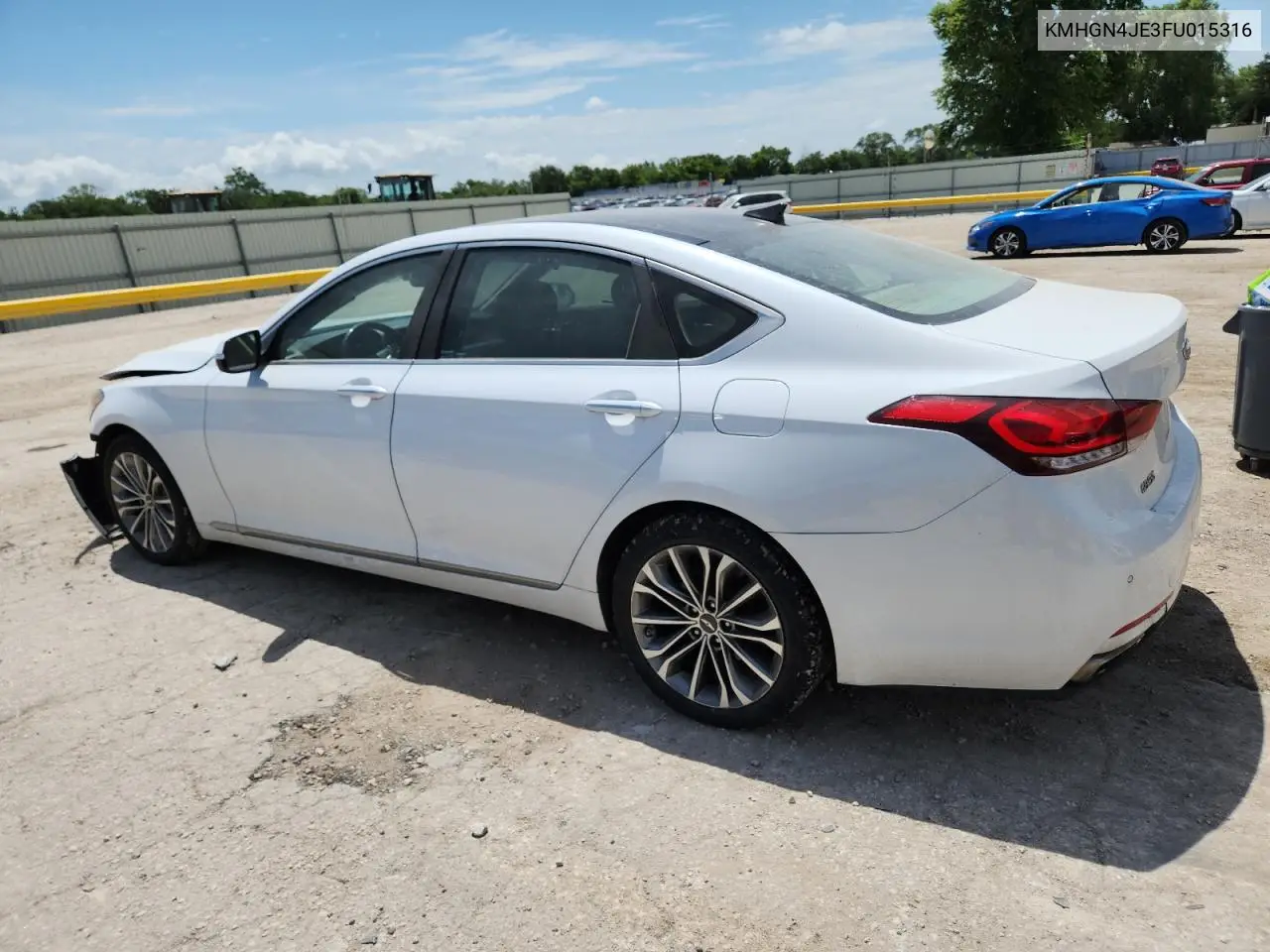 2015 Hyundai Genesis 3.8L VIN: KMHGN4JE3FU015316 Lot: 62264455