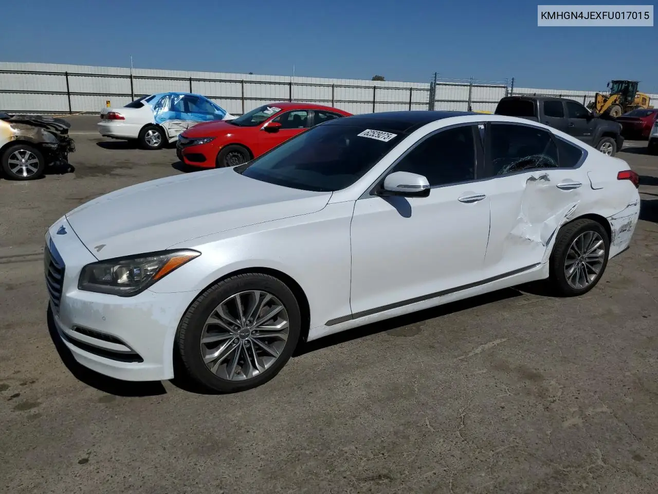 2015 Hyundai Genesis 3.8L VIN: KMHGN4JEXFU017015 Lot: 62529275