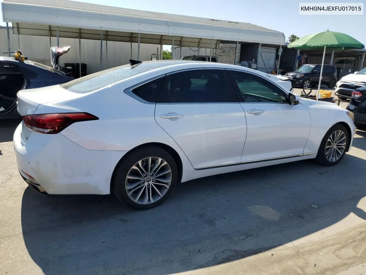2015 Hyundai Genesis 3.8L VIN: KMHGN4JEXFU017015 Lot: 62529275