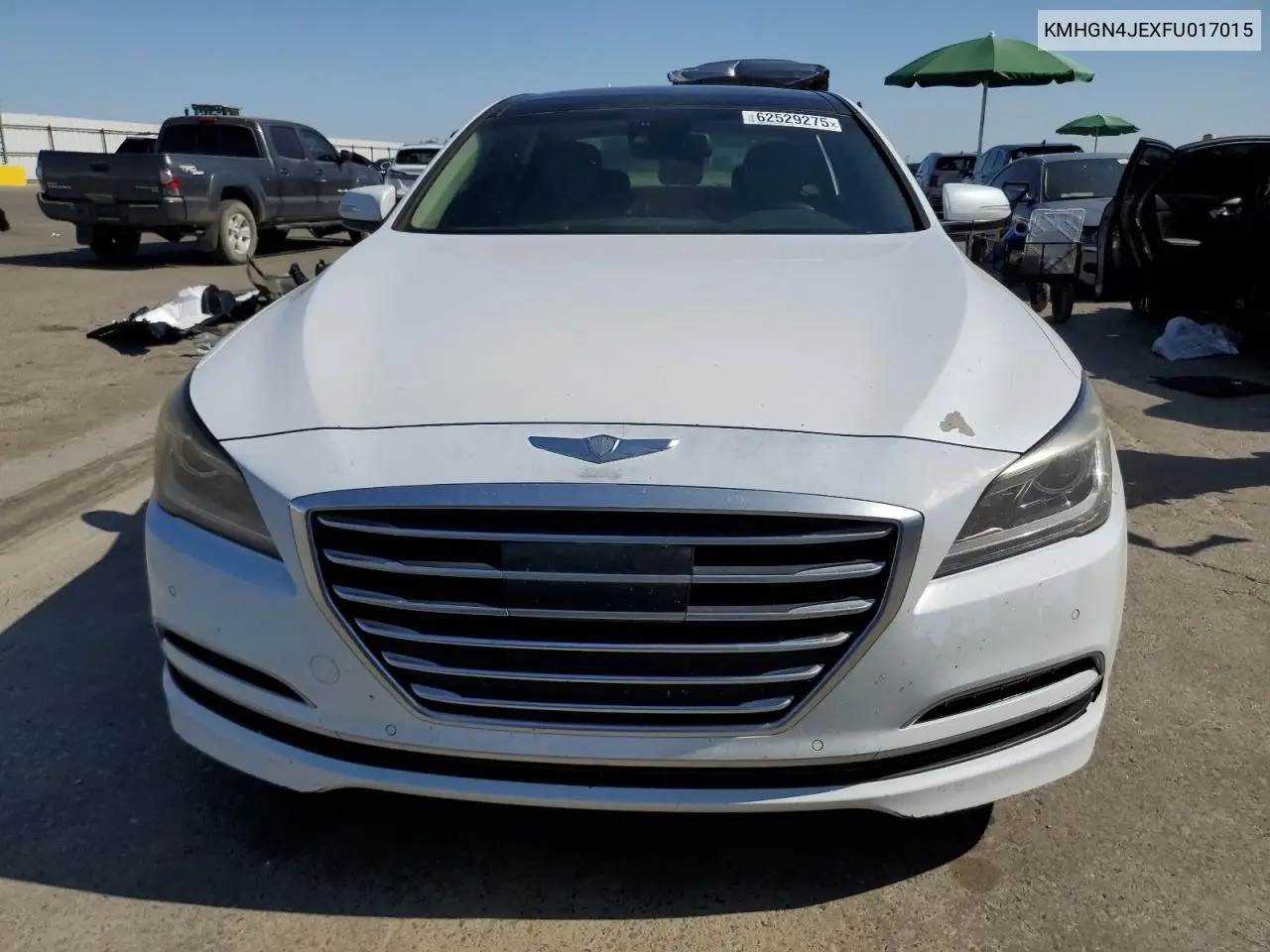 2015 Hyundai Genesis 3.8L VIN: KMHGN4JEXFU017015 Lot: 62529275
