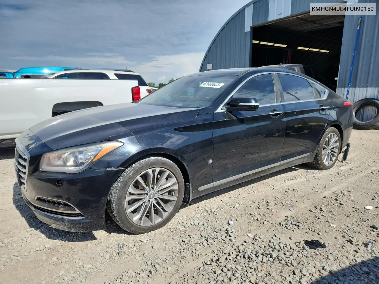 2015 Hyundai Genesis 3.8L VIN: KMHGN4JE4FU099159 Lot: 62660605