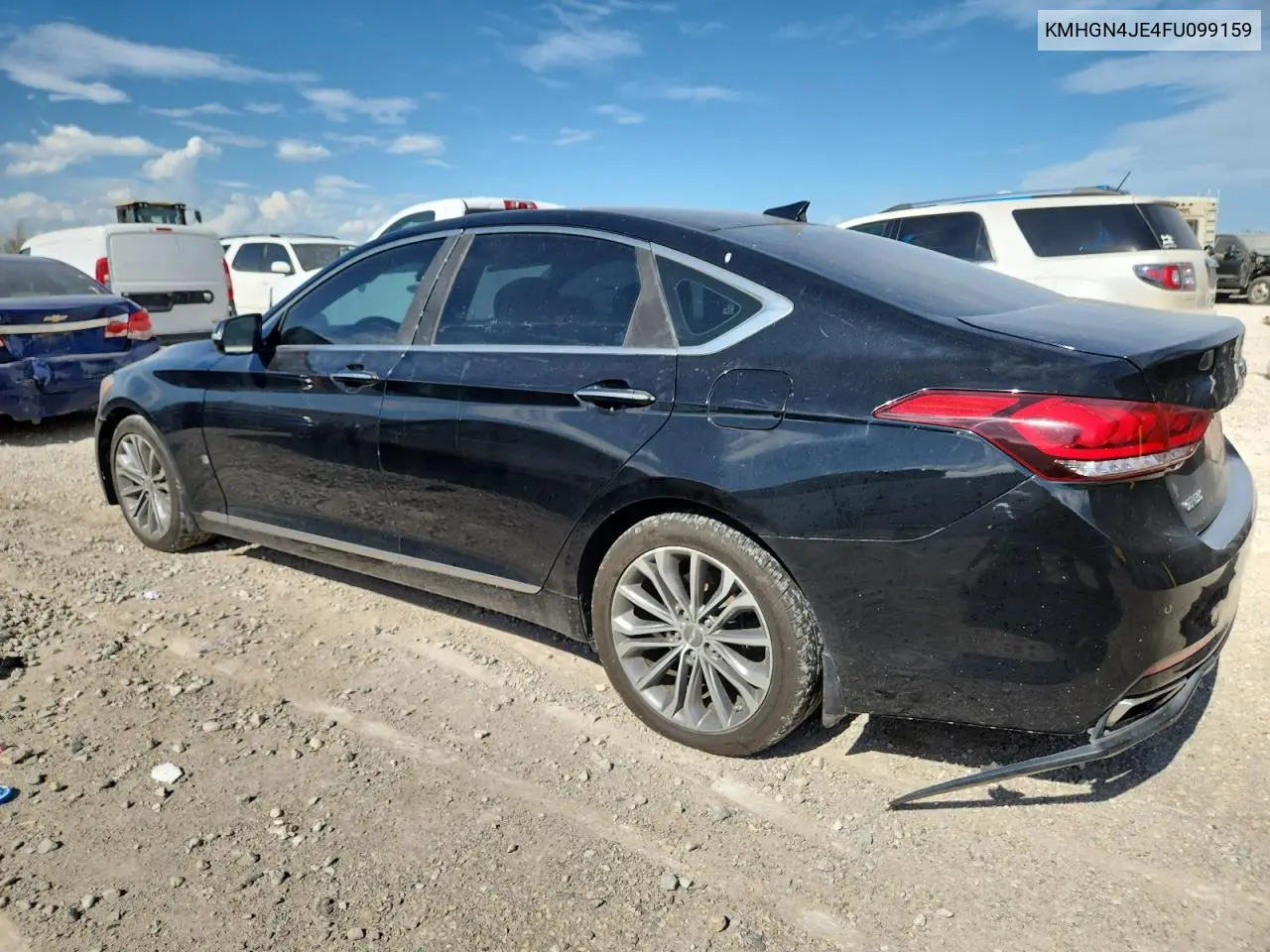 2015 Hyundai Genesis 3.8L VIN: KMHGN4JE4FU099159 Lot: 62660605
