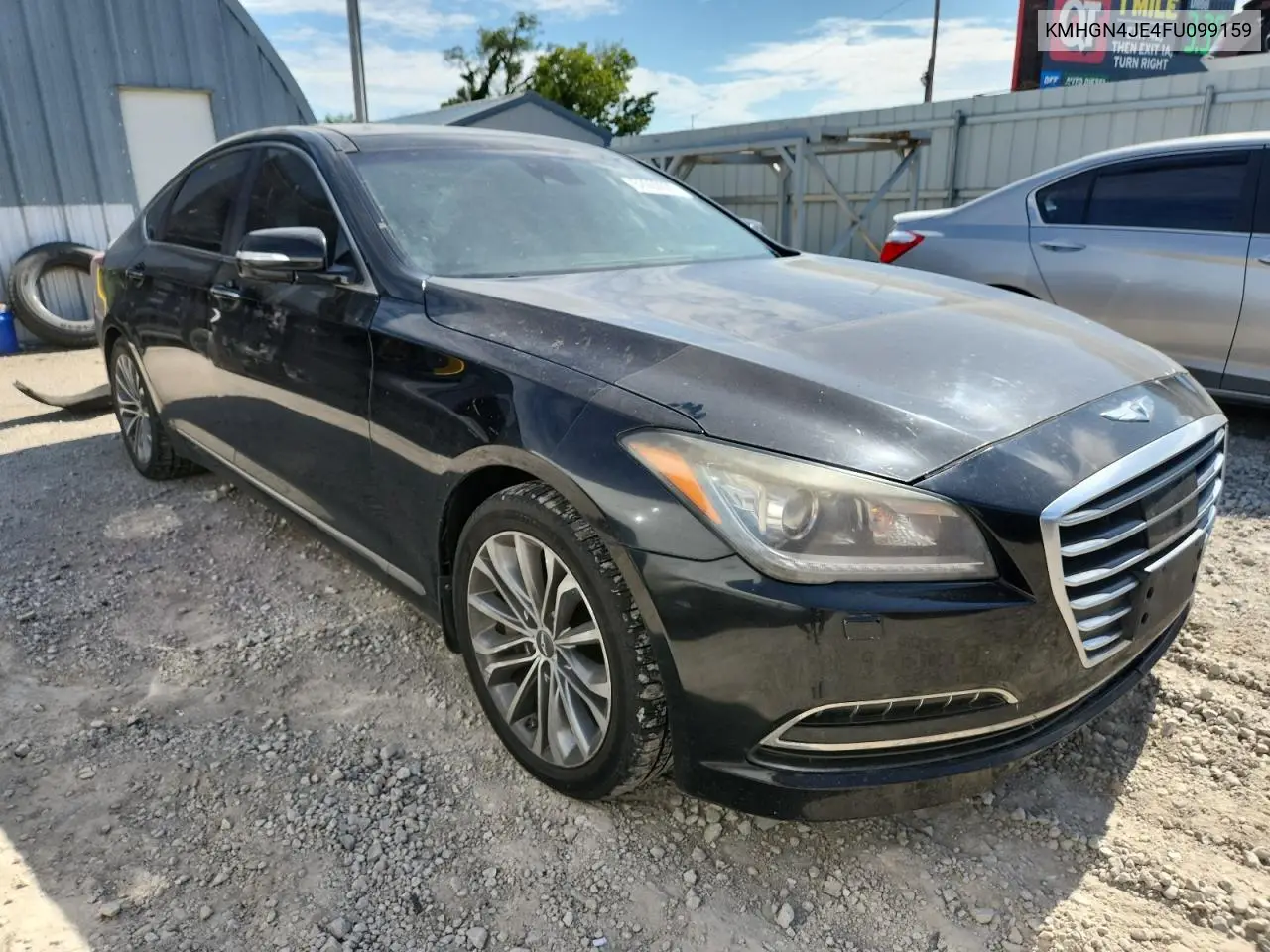 2015 Hyundai Genesis 3.8L VIN: KMHGN4JE4FU099159 Lot: 62660605