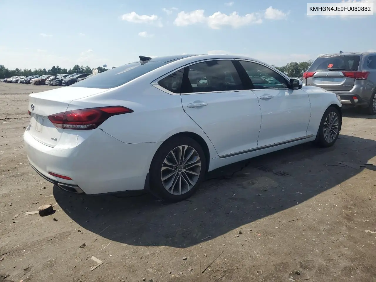 2015 Hyundai Genesis 3.8L VIN: KMHGN4JE9FU080882 Lot: 62732375