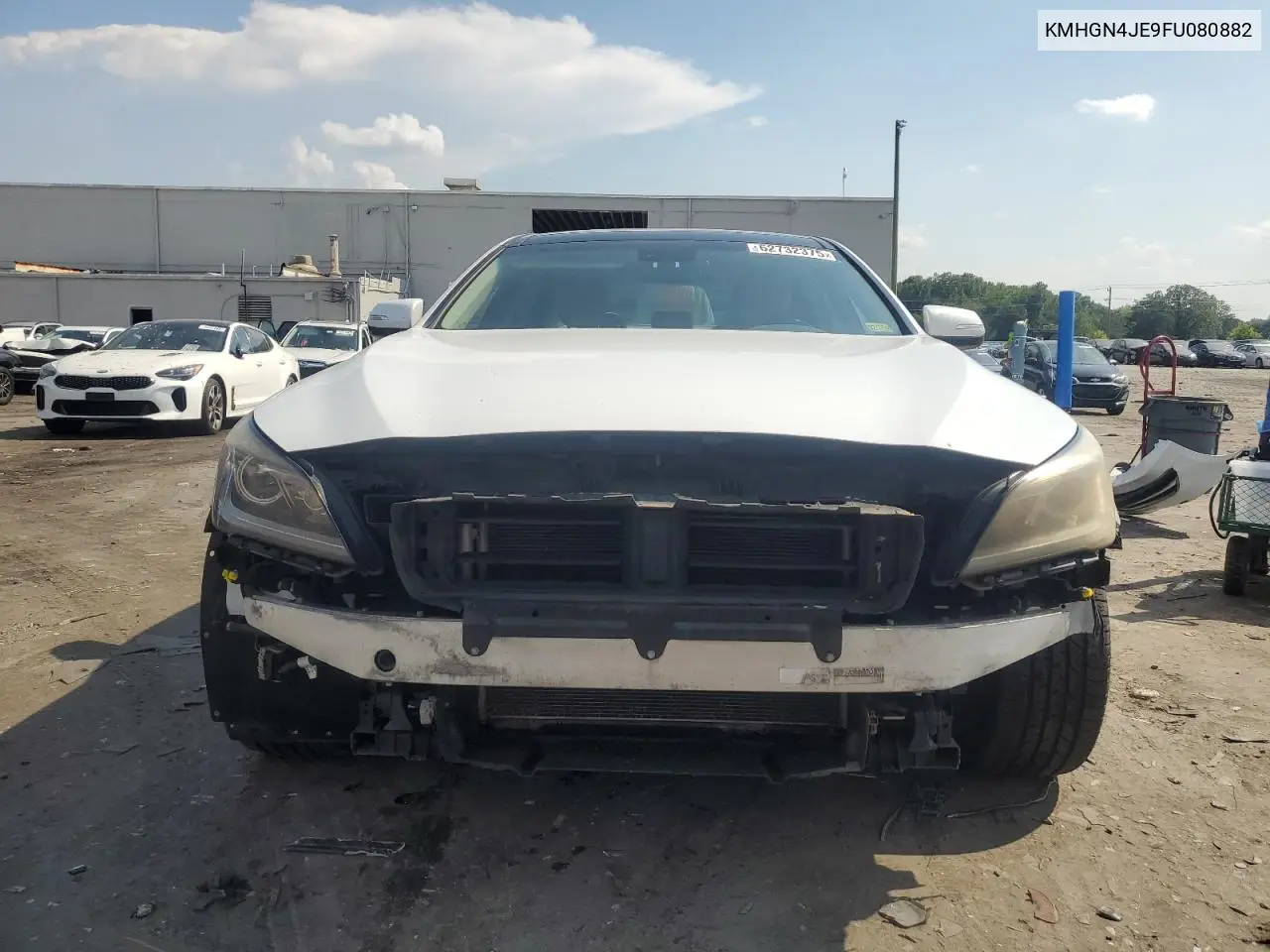 2015 Hyundai Genesis 3.8L VIN: KMHGN4JE9FU080882 Lot: 62732375