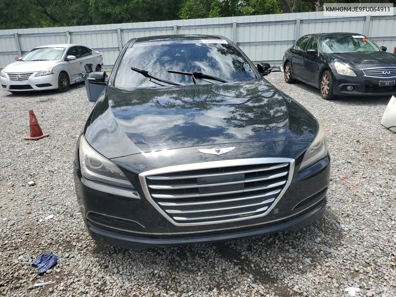 2015 Hyundai Genesis 3.8L VIN: KMHGN4JE9FU064911 Lot: 62968505