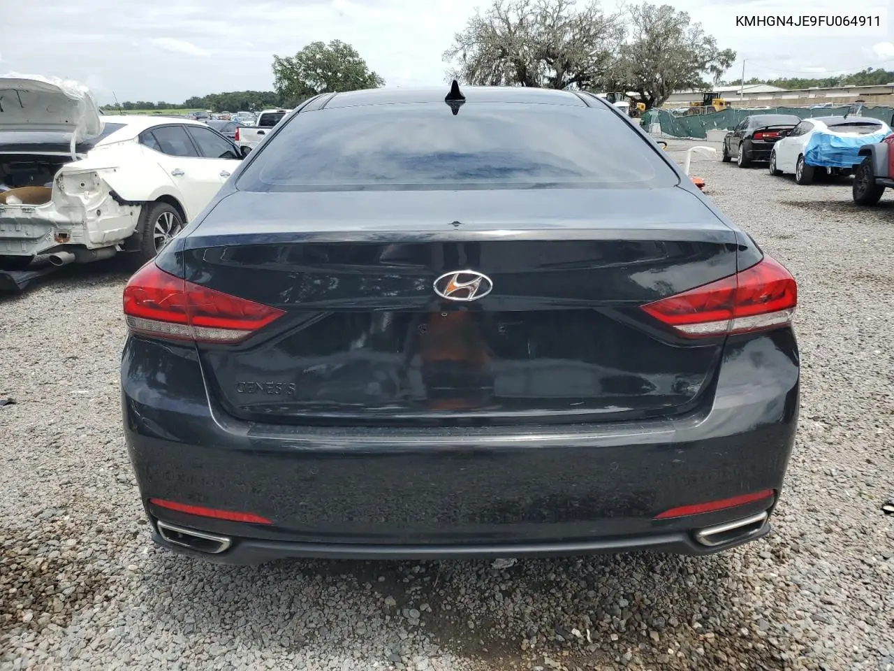 2015 Hyundai Genesis 3.8L VIN: KMHGN4JE9FU064911 Lot: 62968505