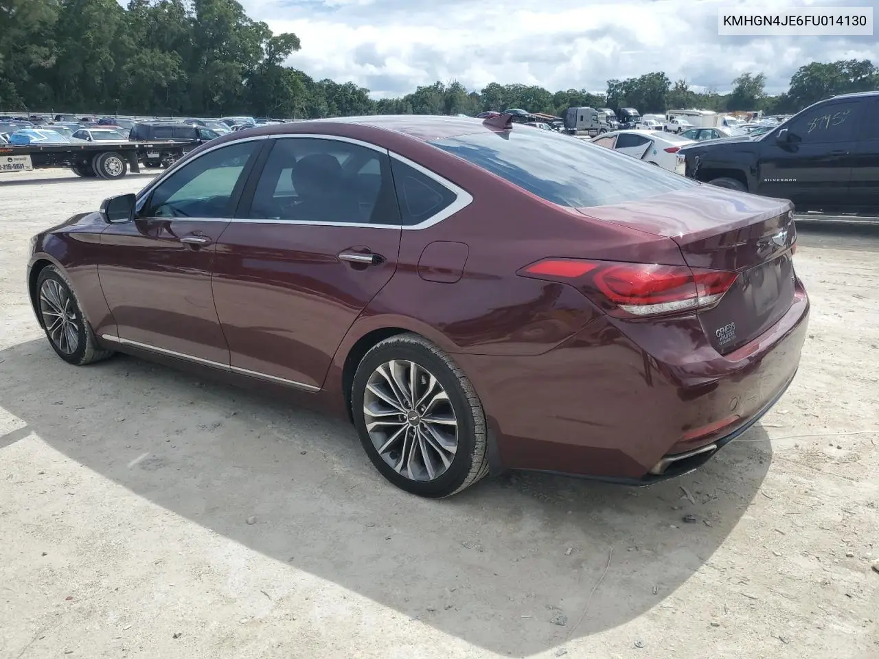 2015 Hyundai Genesis 3.8L VIN: KMHGN4JE6FU014130 Lot: 63260375