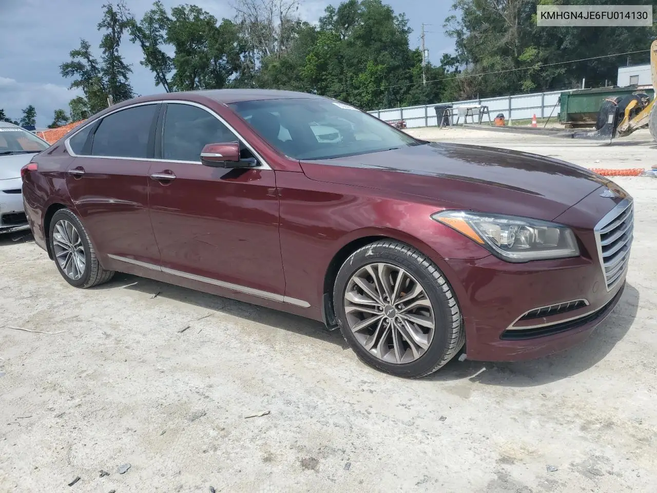 2015 Hyundai Genesis 3.8L VIN: KMHGN4JE6FU014130 Lot: 63260375