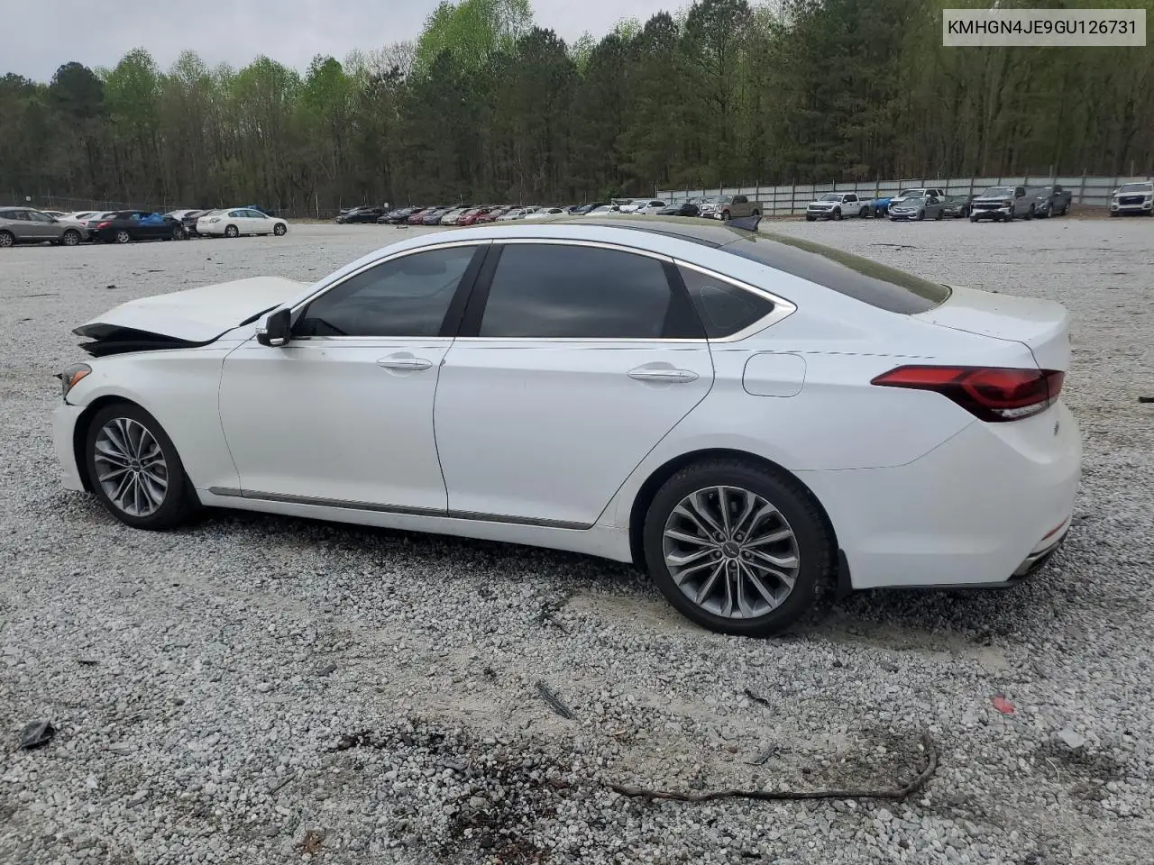 2016 Hyundai Genesis 3.8L VIN: KMHGN4JE9GU126731 Lot: 51283845