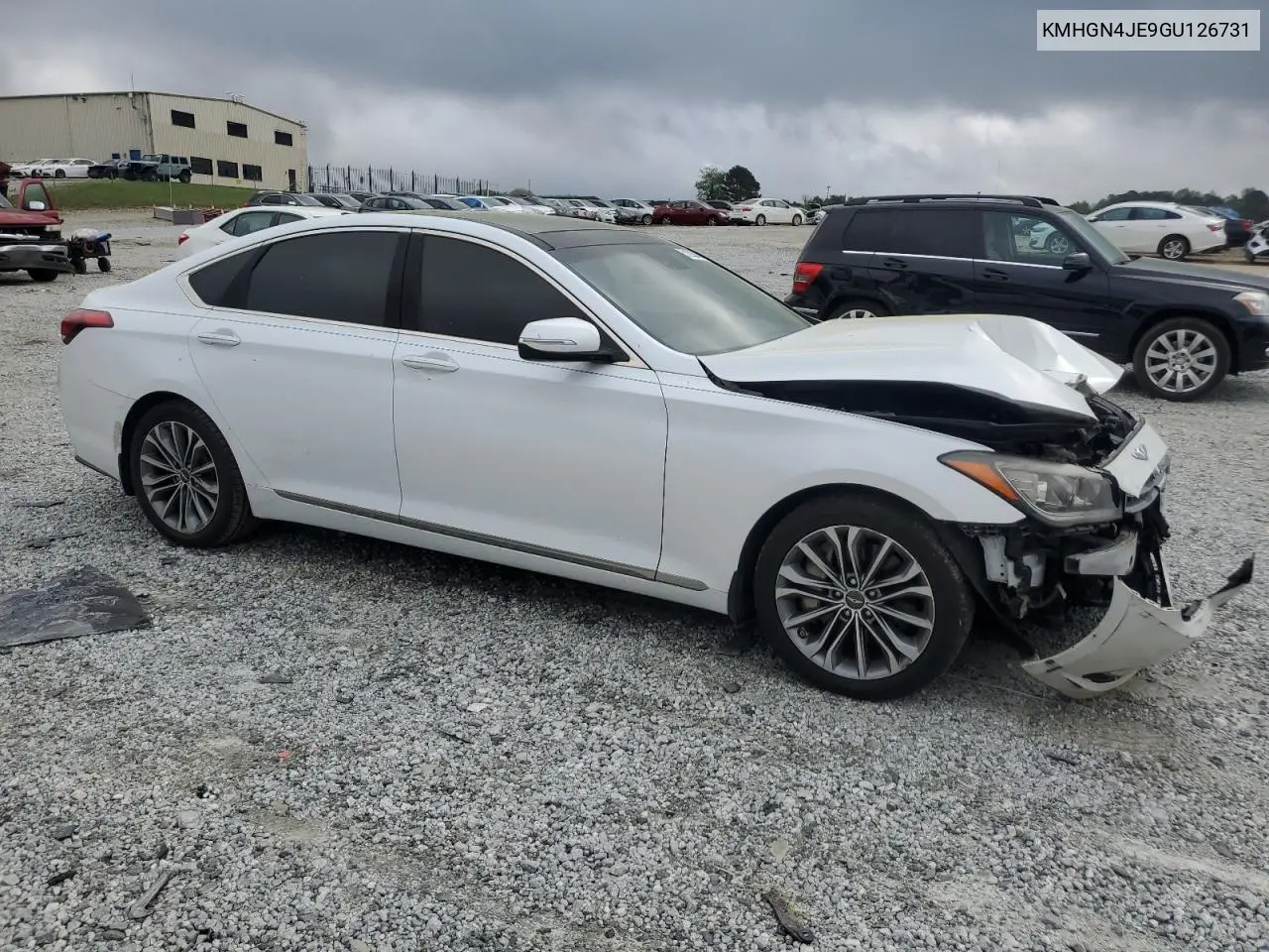 2016 Hyundai Genesis 3.8L VIN: KMHGN4JE9GU126731 Lot: 51283845