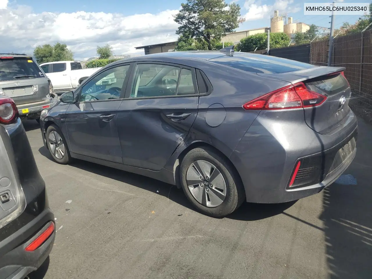 2017 Hyundai Ioniq Blue VIN: KMHC65LC6HU025340 Lot: 56548925